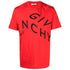 Givenchy Refracted Embroidered Logo Oversized Red T-Shirt S